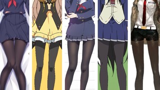 20 อนิเมะดราม่า นางเอกใส่ถุงน่องสีดำ! คำแนะนำแผ่นแปะถุงน่อง #4