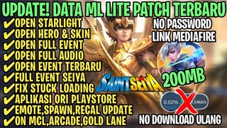 Data ML Lite Full Event 200Mb Terbaru Patch Hero Revamp | ML Lite | Cara Mengatasi Lag & Patah Patah