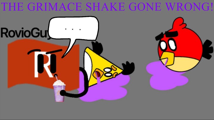 RovioGuy 2023 (Me) tries The Grimace Shake