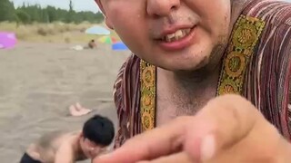 Sari berbaring sejenak, orang Xinjiang menemukan cara baru untuk mandi.