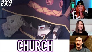 Aqua Takes Over the Confession Room | Konosuba - Reaction Mashup