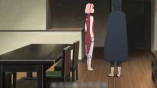 Sasuke akhirnya mulai merawat Sakura, itu tidak mudah