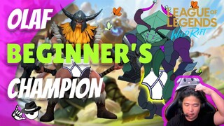 Wild Rift Beginner's Champion Olaf feat Brief Herald Gameplay