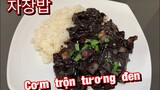 K-món ăn : cơm trộn tương đen . Học món ăn Hàn Quốc và học tiếng Hàn Quốc (Lex-TV)