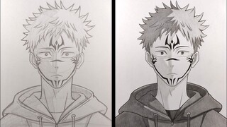 How to Draw Itadori Yuuji - [Jujutsu Kaisen]