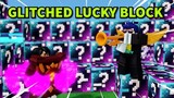 GLITCHED LUCKY BLOCKS?!?! lol!?! (Roblox Bedwars)