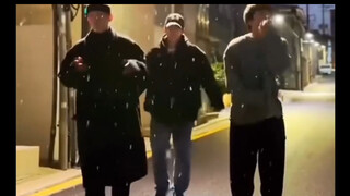 [أول تساقط للثلوج] لا يزال هناك 3 أشهر متبقية، يجب أن أتدرب عليها✊😂😂