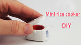 DIY Realistic Miniature Rice Cooker | No Polymer Clay