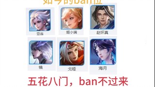 s32赛季ban位现状