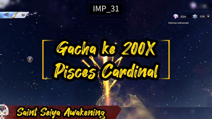 Gacha ke 200X banner Pisces