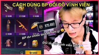 CÁCH DÙNG BP ĐỔI MỘT ĐỐNG ĐỒ VĨNH VIỄN, THỪA QUÁ NHIỀU BP THÌ ĐỂ LÀM GÌ CHỨ? || PUBG MOBILE