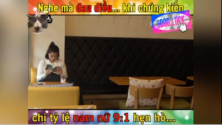 Nghe mà đau diều... khi chứng kiến chị tỷ lệ nam nữ 9_1 hẹn hò... p1 #haihanquoc