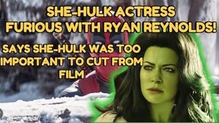 Woke She-Hulk Actress Furious Over Cut Scenes in Deadpool Movie!
