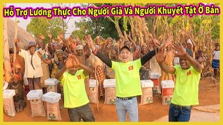 Thay Mặt Nhà Hảo Tâm Hỗ Trợ Cho Những Người Già và Khuyết Tật ở Bản Alex