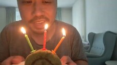 ASMR Matcha Cake Roll & Wild Berry Tonic 🍵🍃(Eating Sounds)