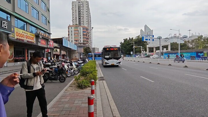 ChinaGuangzhou706bus Xiuquan to Dongshan two-way 2025.10.23 12:41go to 15:05return