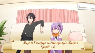----Ninja to Koroshiya no Futarigurashi, Ninkoro Episode 4 ENGLISH SUBBED----