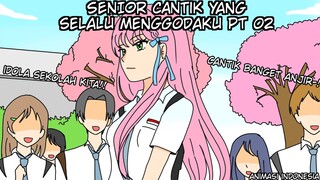 Senior Cantik yang Selalu Menggodaku!! Pt 02 - Animasi Sekolah