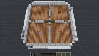 [Minecraft Java 632 Double Granary] Eight-core stacked automatic farm