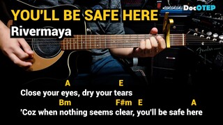 You’ll Be Safe Here - Rivermaya (2005) Easy Guitar Chords Tutorial with Lyrics Part 1 SHORTS REELS