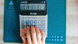 Kamen Rider Zi-O OP 'Over Quartzer' Played on A Calculator