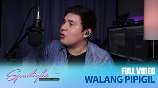 Matt Lozano performs self-penned song "Walang Pipigil"