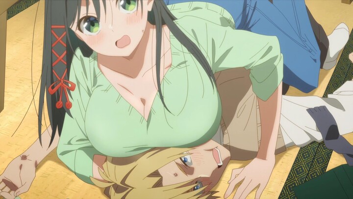 enak banget di tindih oppai tetangga🥵