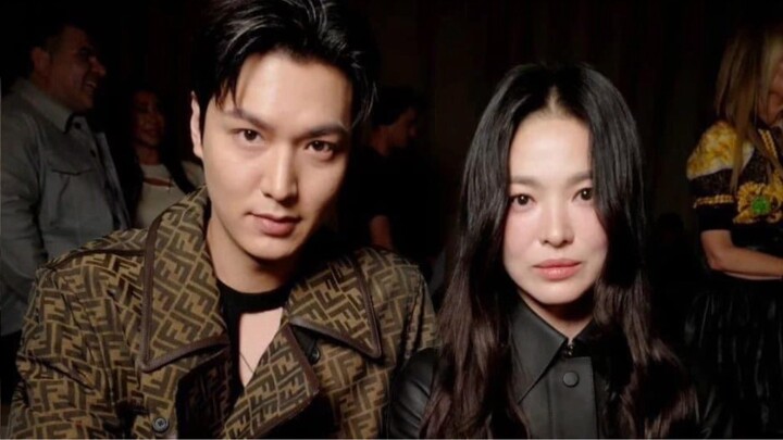 Lee Min Ho and Song Hye Kyo at Fendi 25th Anniversary