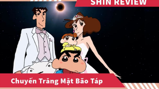 Review Phim Shin movie 27  , Shin và Chuyến Trăng Mặt Bão Táp   , Review cậu bé