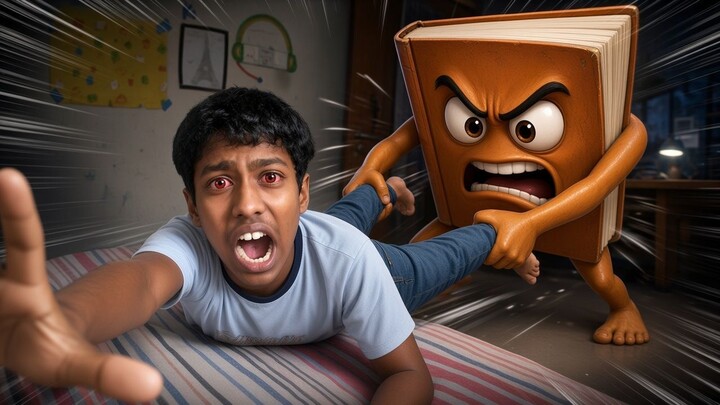আমি আগামী ২৪ ঘণ্টা শুধুমাত্র পড়াশোনা করছি! 📚😱