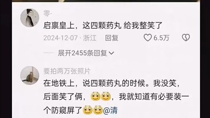 กราบทูลฝ่าบาท ยาเม็ดสี่เม็ดนี้ทำข้าหัวเราะเลยทีเดียว