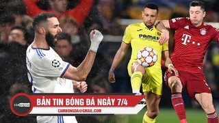 Bản tin Bóng Đá ngày 7/4 | Benzeman lập “siêu hat-trick” nhấn chìm Chelsea; Bayern thua sốc tại TBN