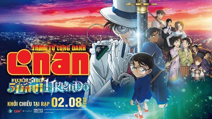 Thám Tử Conan Movie 27- Ngôi Sao 5 Cánh 1 Triệu (Lồng Tiếng Việt)