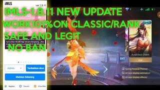 IMLS-1.8.11 NEW UPDATE VERSION UNLOCK ALLSKIN| MOBILE LEGENDS