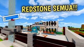 GOKILLL!! RUMAH INI DALEM NYA LUAS BANGET DAN FULL REDSTONE!! - Map Showcase Minecraft #155