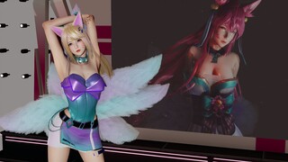 [MMD.3D]Ahri the Nine-Tailed Fox Menarikan Marionette