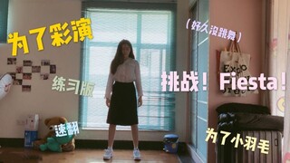 【Fiesta】为了彩演妹妹的Fiesta!学跳半小时录屏一整天（练习版）
