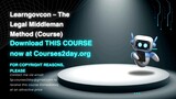 [GET] Learngovcon – The Legal Middleman Method (Course)