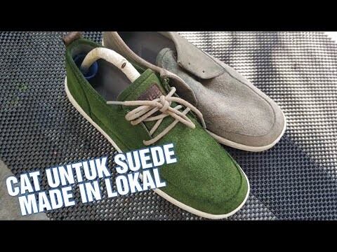 REPAINT SEPATU SUEDE DENGAN VELLE SUEDE DYE