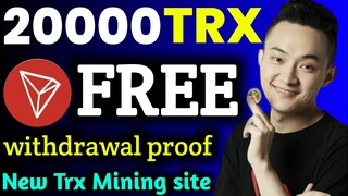 Earn & Mine free TRX | TRX New Site Today | TRX Mining Today | TRX Mining | Make Money Online