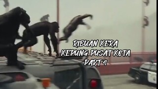 RIBUAN KERA KEPUNG PUSAT KOTA PART 4