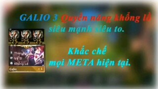 Galio siêu to khổng lồ #tft