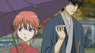 Setiap interaksi antara Hijikata dan Kagura selalu sangat lucu