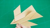 Bionic combat paper airplane, this shape is so beautiful!
