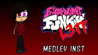 Friday Night Funkin' L31T | FNF Mod | Medley INSTRUMENTAL