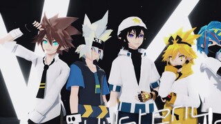 [MMD]Saat karakter <Aotu World> menari bersama|<Hysteric Bullet>