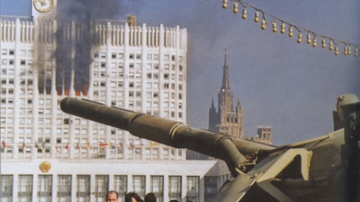 [October Events / Shelling of the White House] “Soviet officers will never surrender; at this very m