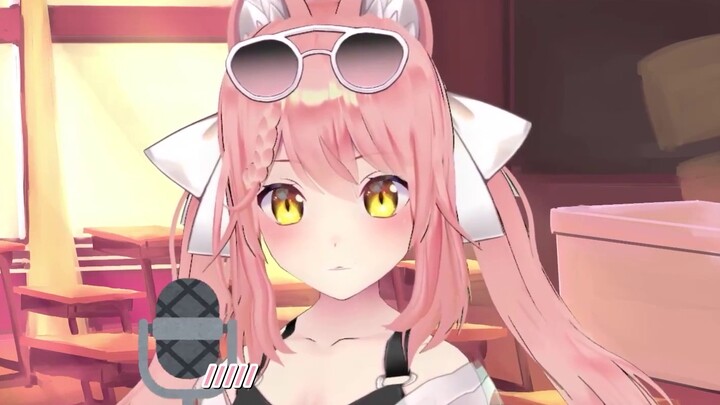 A cute cat who was praised for her beautiful singing and became shy [Hiiro/希羅]