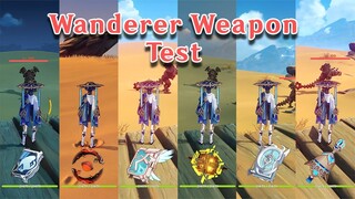 Best Weapon for Scaramouch (Wanderer) ?? Scaramouch Weapon Comparison!! Genshin Impact