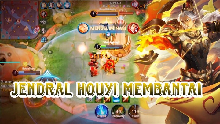 JENDRAL HOUYI MEMBANTAI